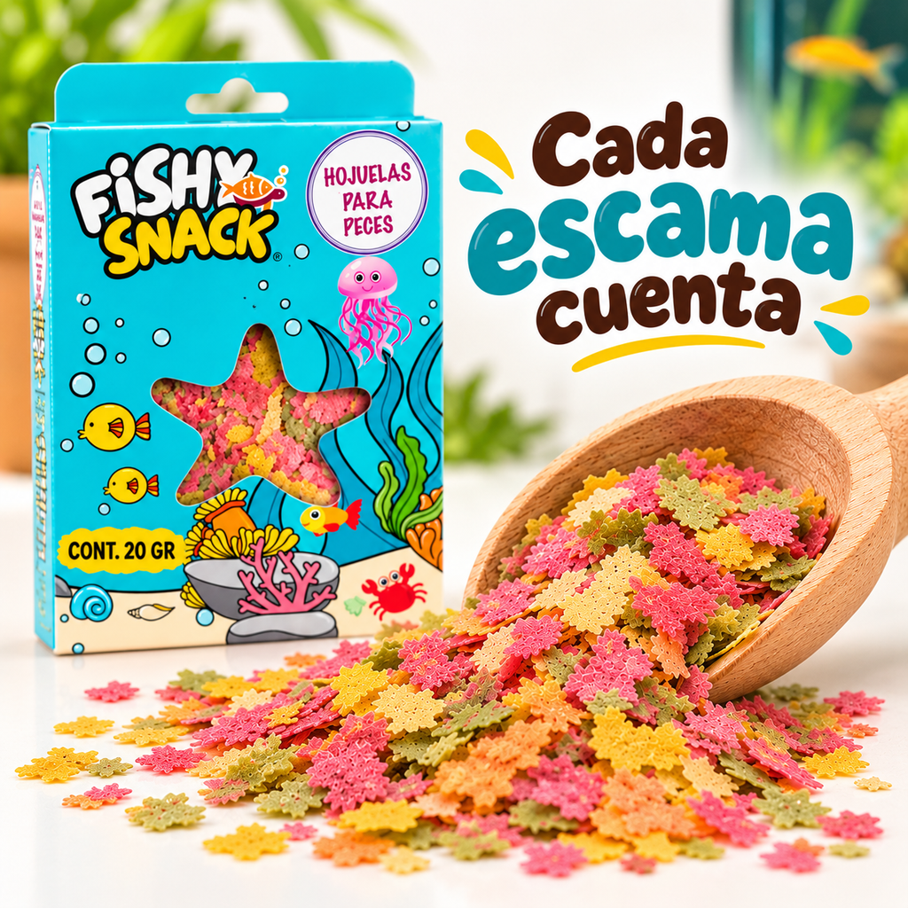 Fishy Snack Hojuelas para Peces * 20 g – All Market.Co