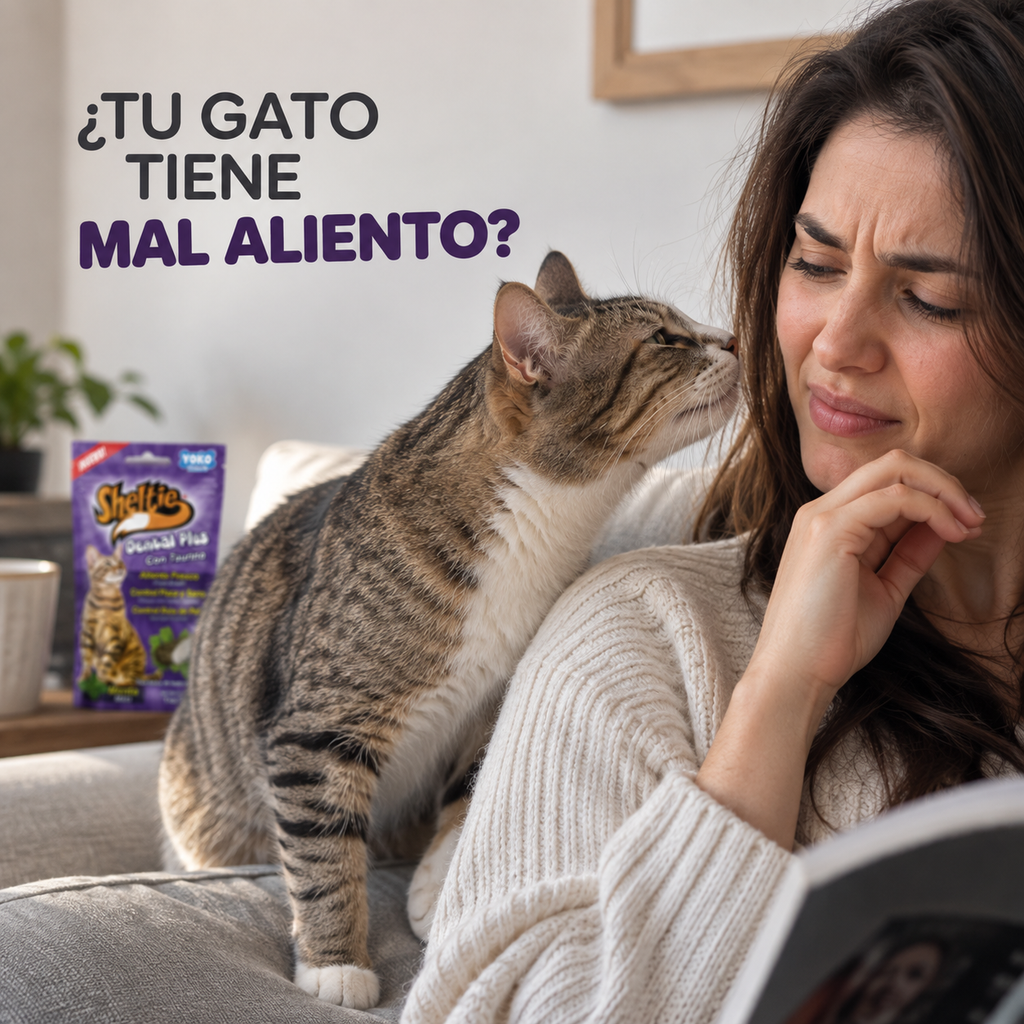 Sheltie Dental Plus para Gatos con Taurina – Menta