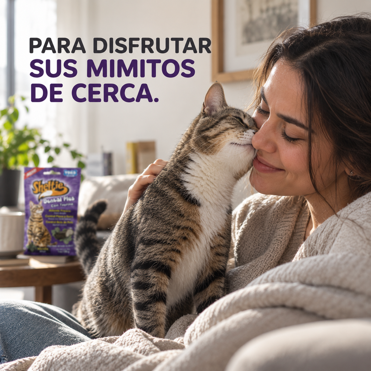 Sheltie Dental Plus para Gatos con Taurina – Menta