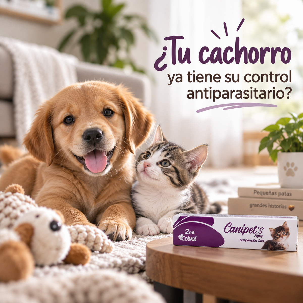 Canipet's Puppy Antiparasitario Interno – 2 ml