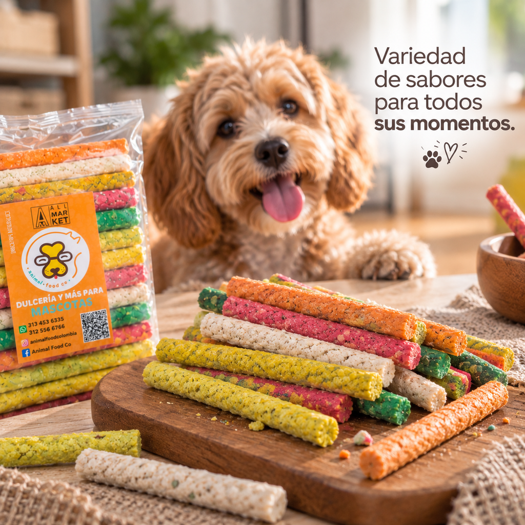 Cabanos Surtidos de Carnaza para Perros – 1 Kg