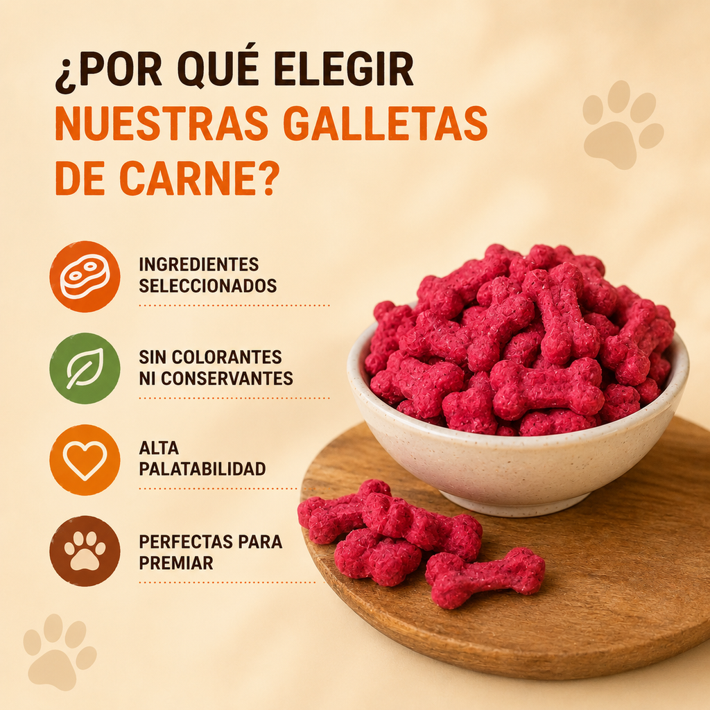 Galletas Polvorosas de Leche para Perros | 1 Kg