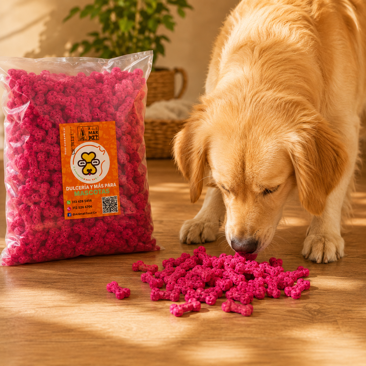 Galletas Polvorosas de Leche para Perros | 1 Kg
