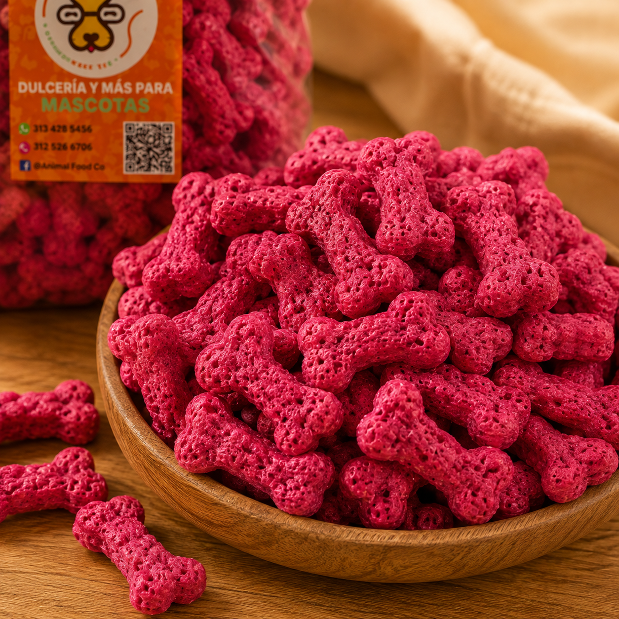 Galletas Polvorosas de Leche para Perros | 1 Kg
