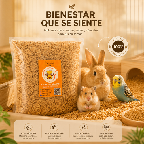 Cascarilla de Arroz * 500 gr