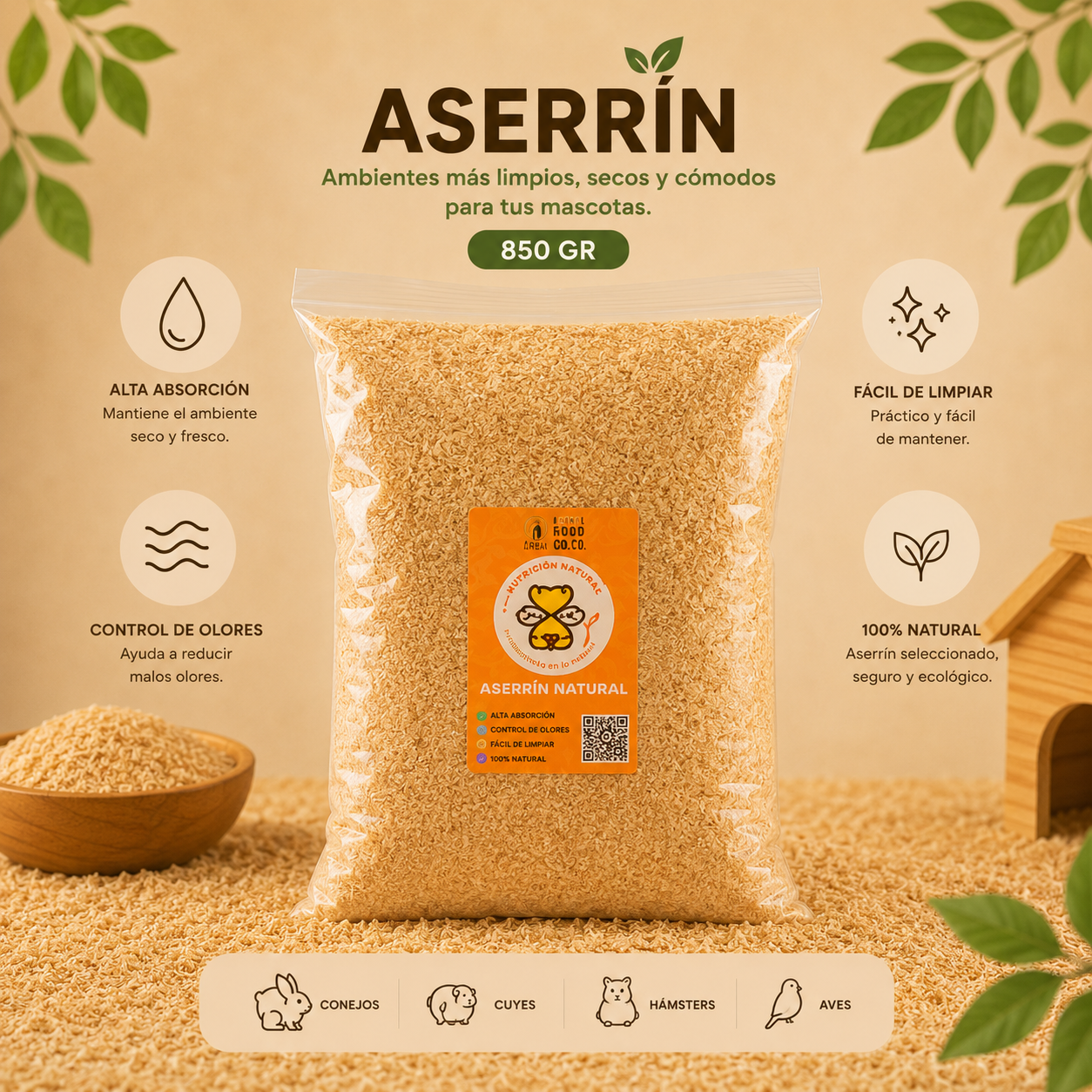 Aserrín * 850 gr