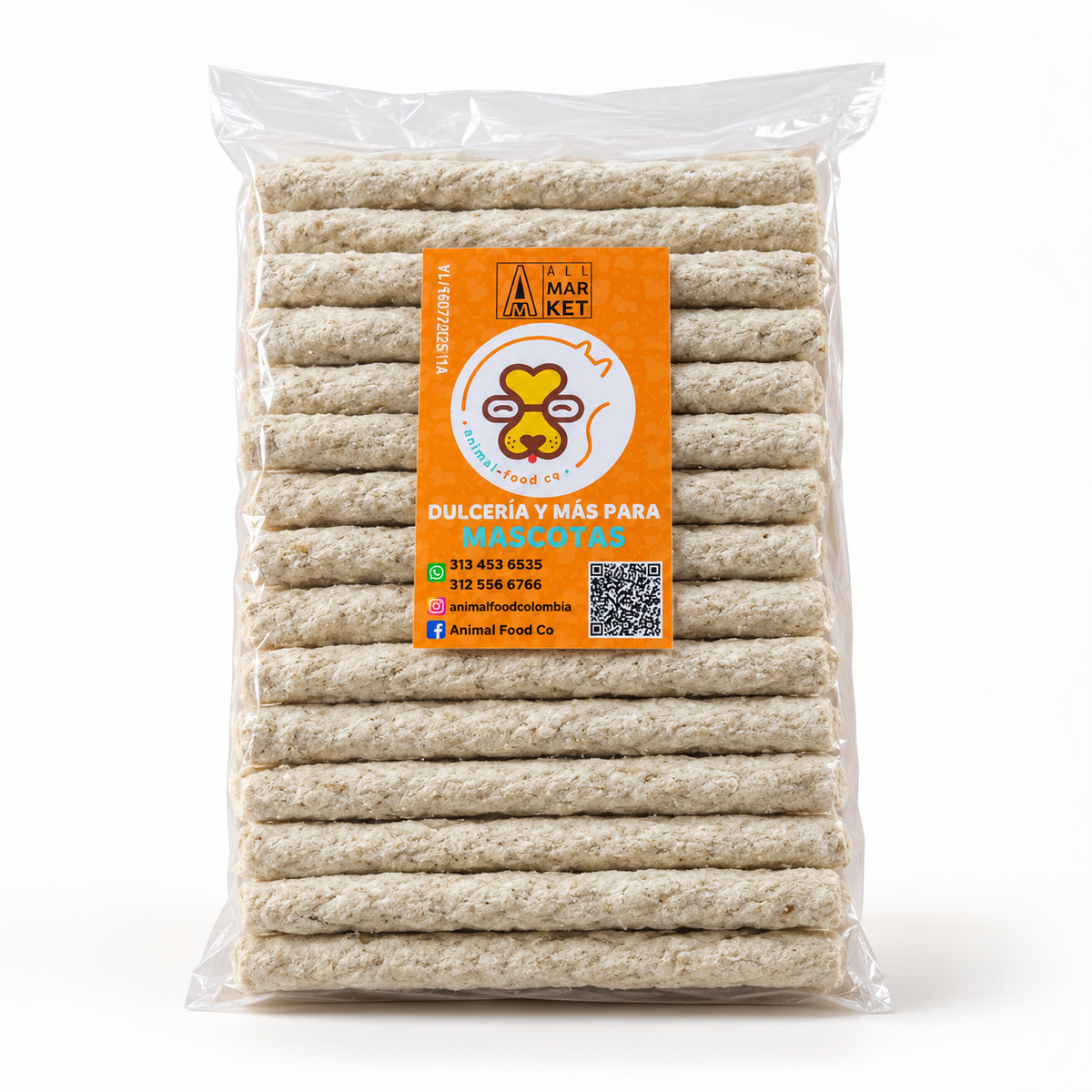 Cabanos Blancos de Carnaza para Perros – 1 Kg