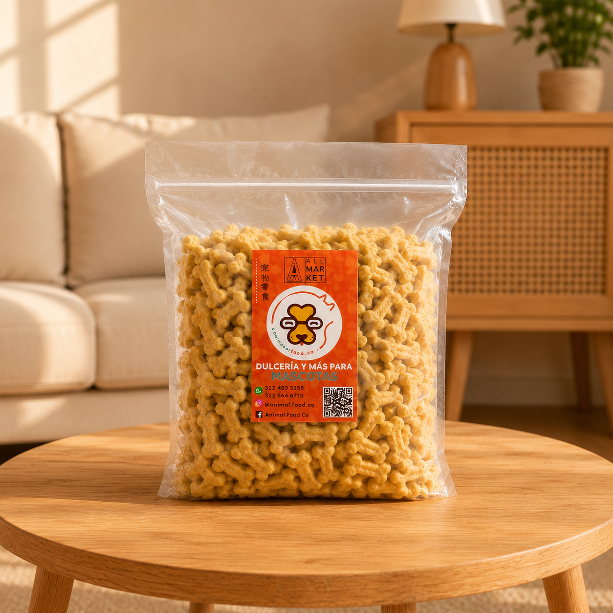 Galletas Polvorosas de Leche para Perros | 1 Kg