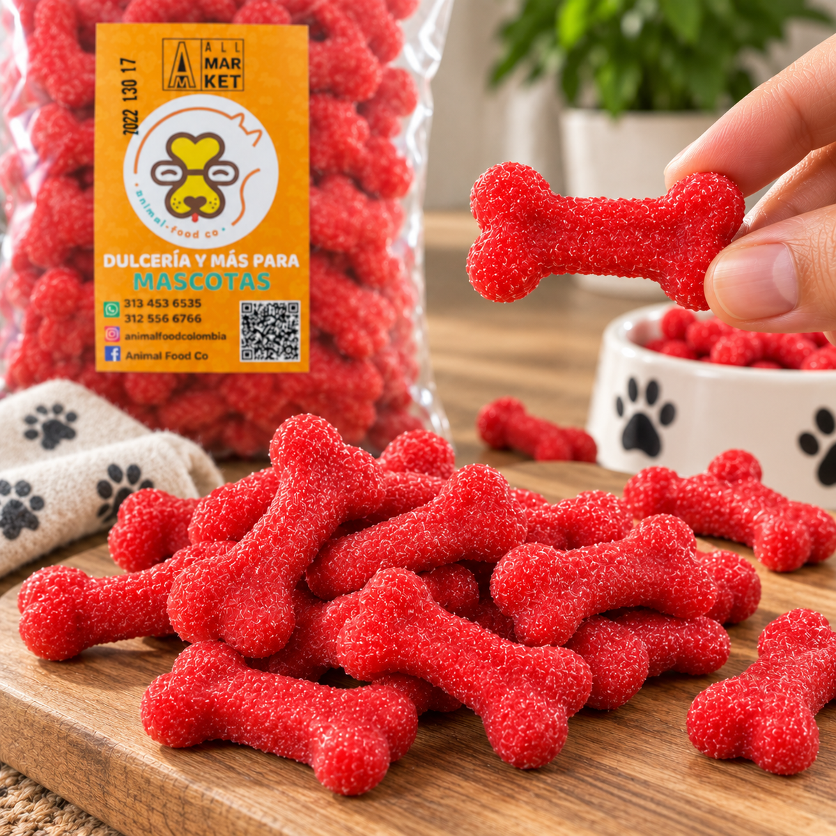 Galletas Polvorosas de Carne para Perros | 1 Kg