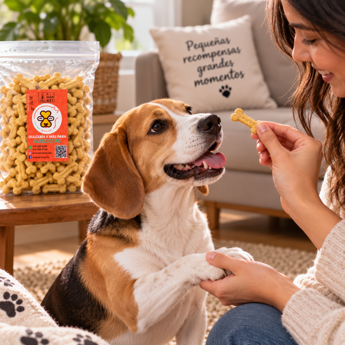 Galletas Polvorosas de Leche para Perros | 1 Kg